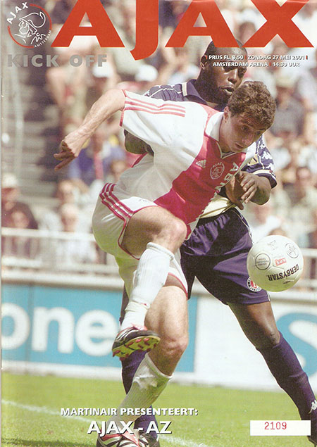 AZ Programma 27-mei-2001 Ajax uit